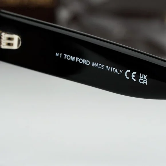 Tom Ford Women Sunglasses Black Smoke Mirror Cat Eye FT1063/S LUCILLA 01C NEW